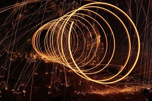 https://pixabay.com/ru/photos/steelwool-темно-firespin-спираль-458840/