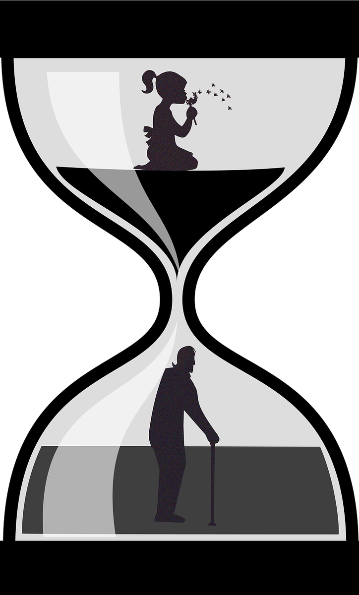 https://www.pixabay.com/illustrations/hourglass-youth-aging-young-old-4576022/