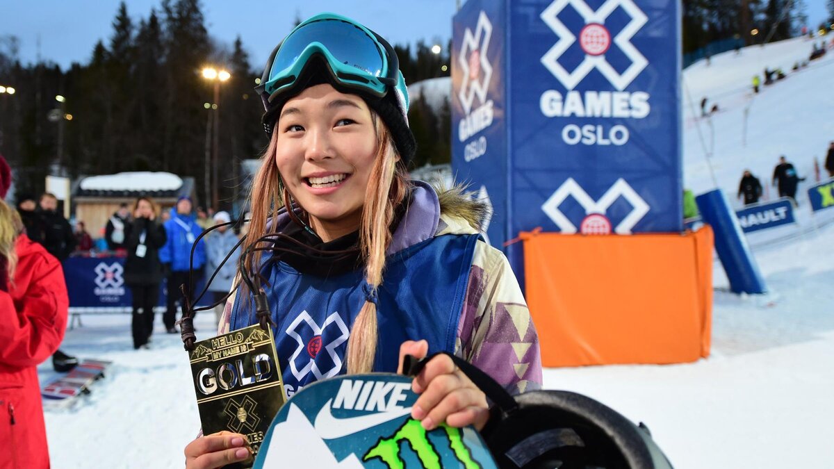 http://www.xgames.com/video/14850860/chloe-kim-wins-women-snowboard-superpipe-gold-record-run