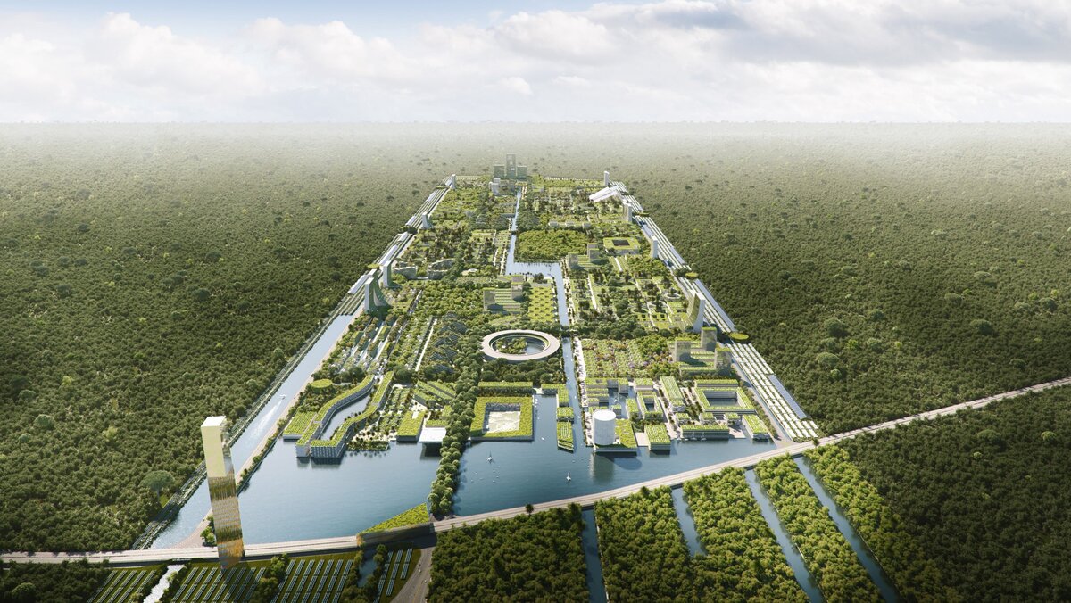 Smart Forest City / Stefano Boeri Architetti 