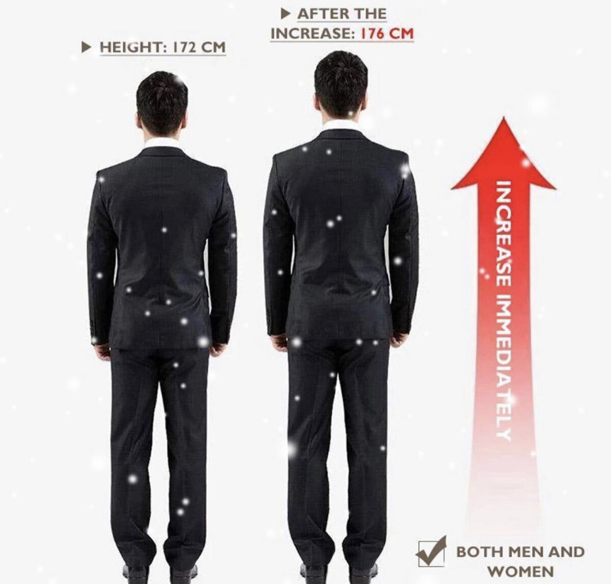 как работают стельки для увеличения роста