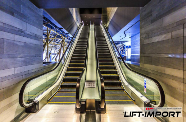 Эскалаторы в аэропортах России.