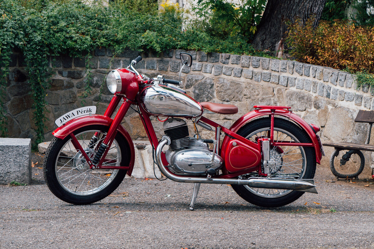 Jawa 250 Typ 10 "Perak" 1946.
