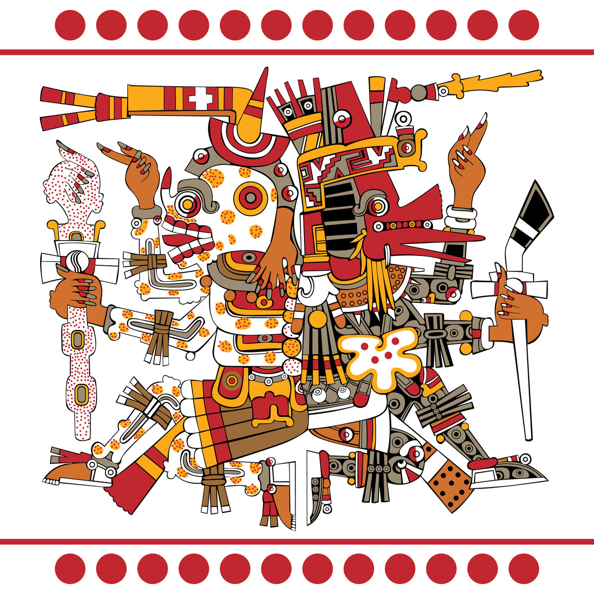 Ацтекские боги. Но это не точно. Depositphotos.