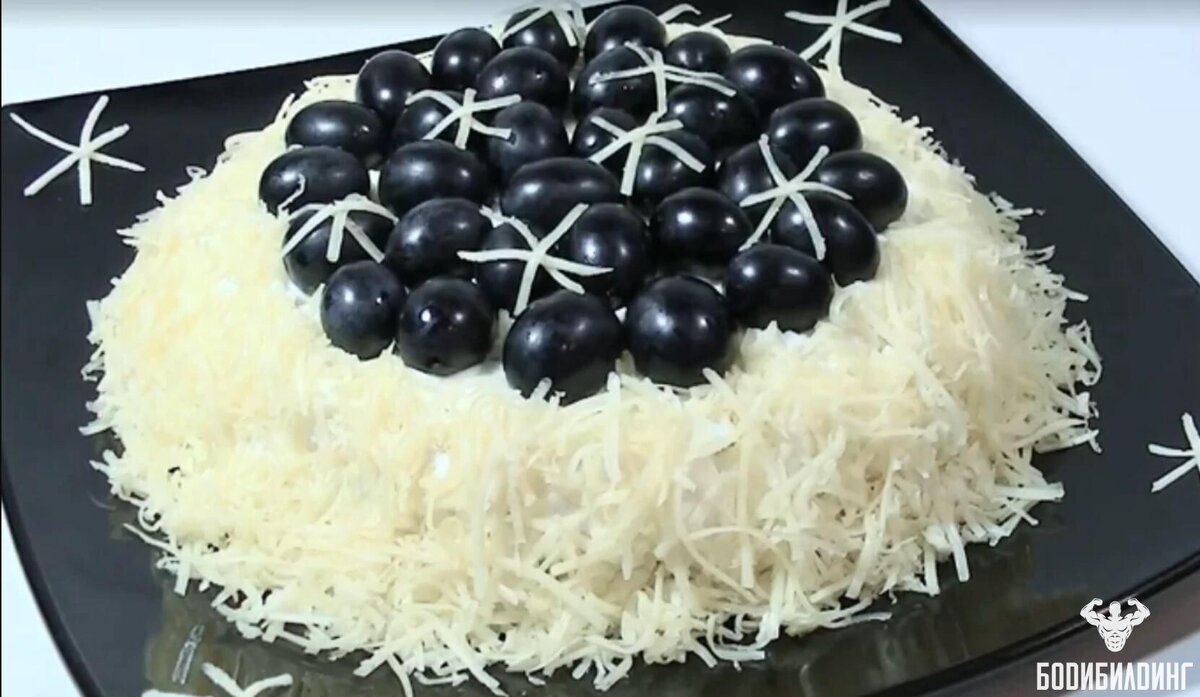 Способ сервировки салата