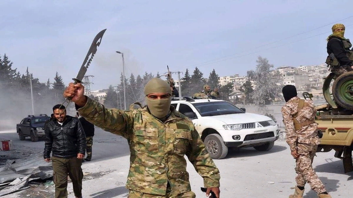 Террористы стреляли. Протурецкие боевики в Сирии. Боевики Хайат Тахрир аш-Шам. Серые волки Турция боевики. Турецкие националисты серые волки.