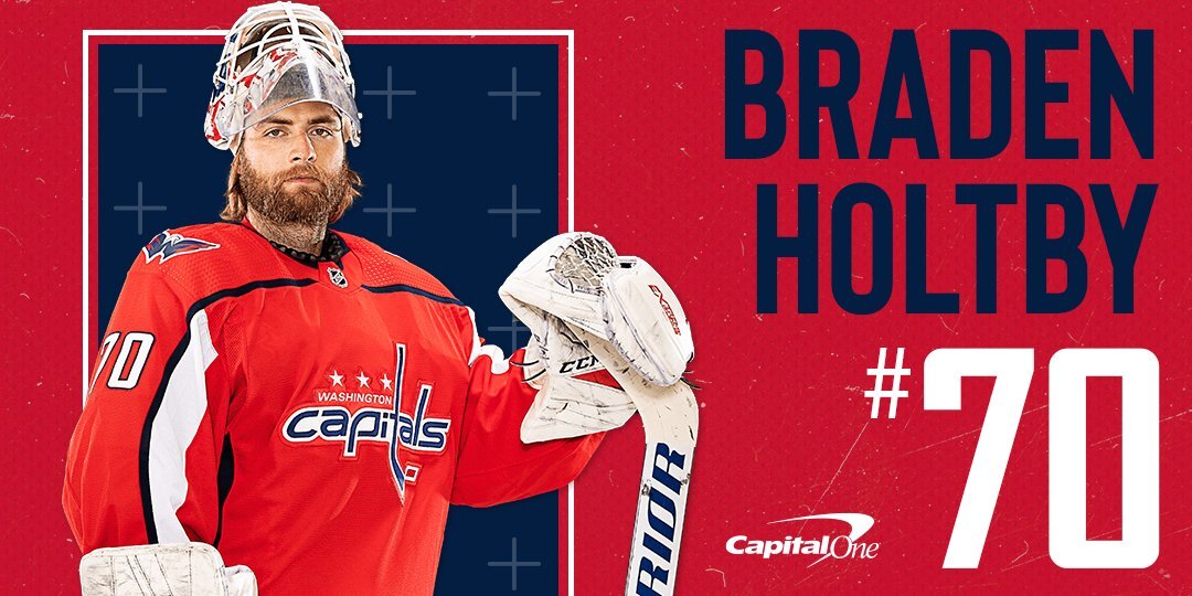 Брэден Холтби. Источник фотографии: Твиттер "Вашингтон Кэпиталз"