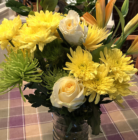 Букет цветов на 8 марта