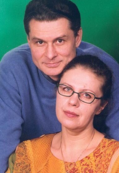 Писательница А.Маринина и ее муж - Сергей Заточный