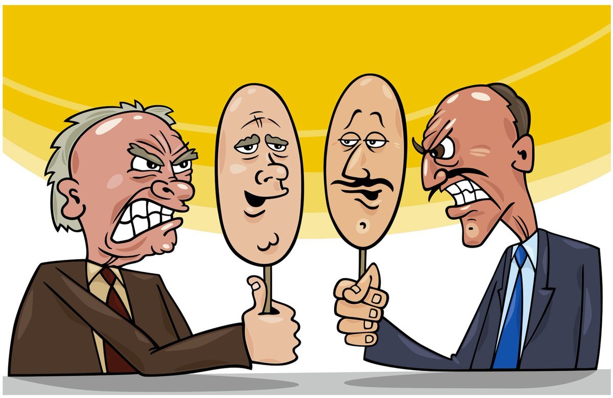 Когда держишь лицо "камнем")