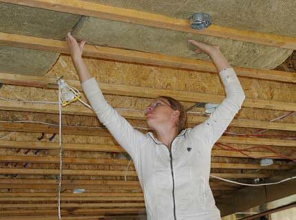 Делаем установку каркаса