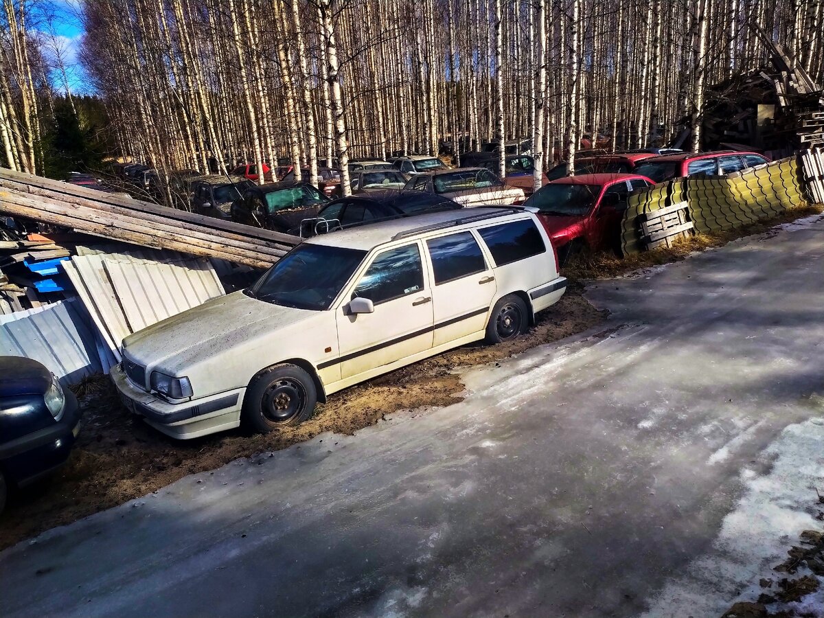 Автосвалка в Финляндии