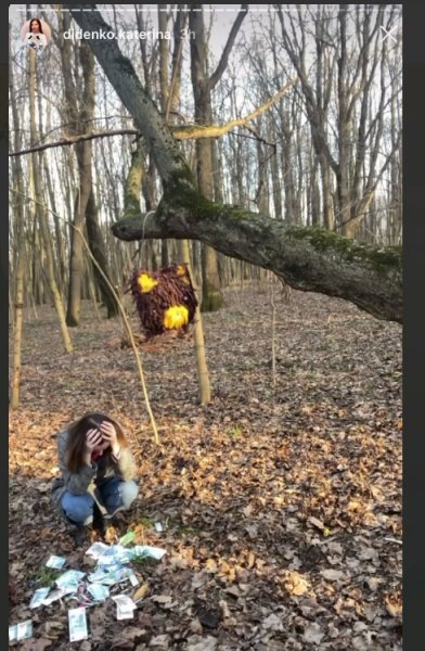 Оправдываясь, «Аптечный Ревизорро» рассказала, что совсем недавно она с мужем посетила Объединенные Арабские Эмираты, где нашла комнату-антистресс. Туда можно прийти, выбрать вещь, которую захочешь уничтожить, надеть защитный костюм и начать уничтожать всё на своём пути. Именно с этим Диденко связала подарок супруга, который он поместил в пиньяту — медвежонка, которого нужно бить, чтобы из него посыпались различные вещи. Таким ходом событий блогерша осталась недовольна, и помимо грустных рыданий получила еще и разочарование в усопшем муже, который так и не смог сделать счастливой виновницу жуткого торжества.