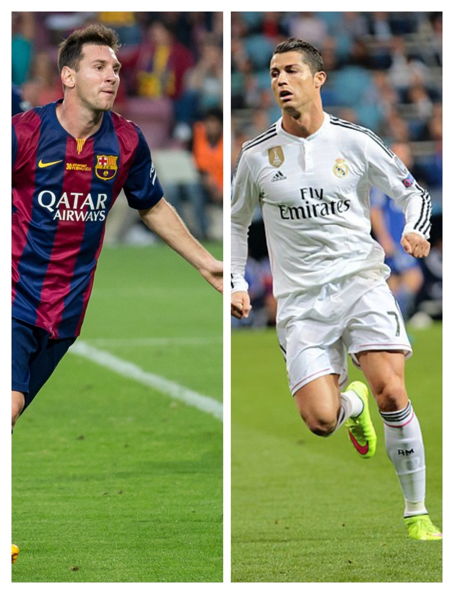 Месси ||| Роналду