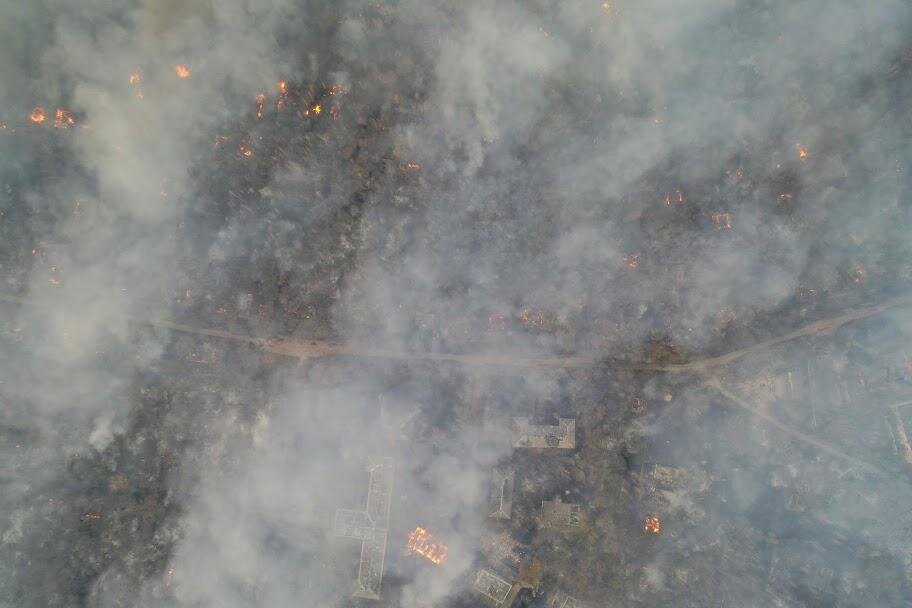 Вид с вертолета 