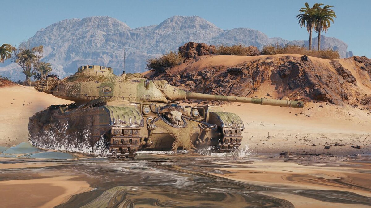 Итальянский прем танк 8 уровня.