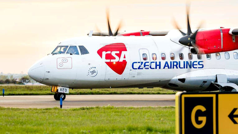 Самолет Czech Airlines