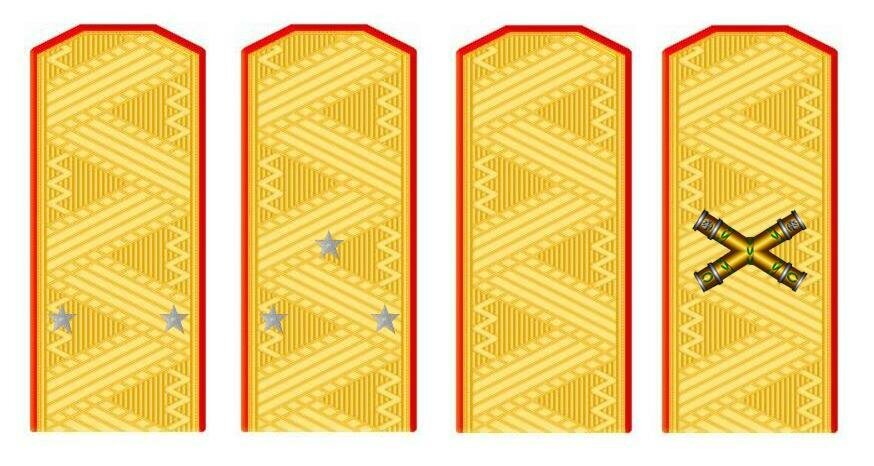 генералы РИА до 1917 года: генерал-майор, генерал-лейтенант, генерал, генерал-фельдмаршал 