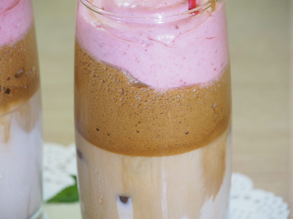 Кофе фраппе с муссом