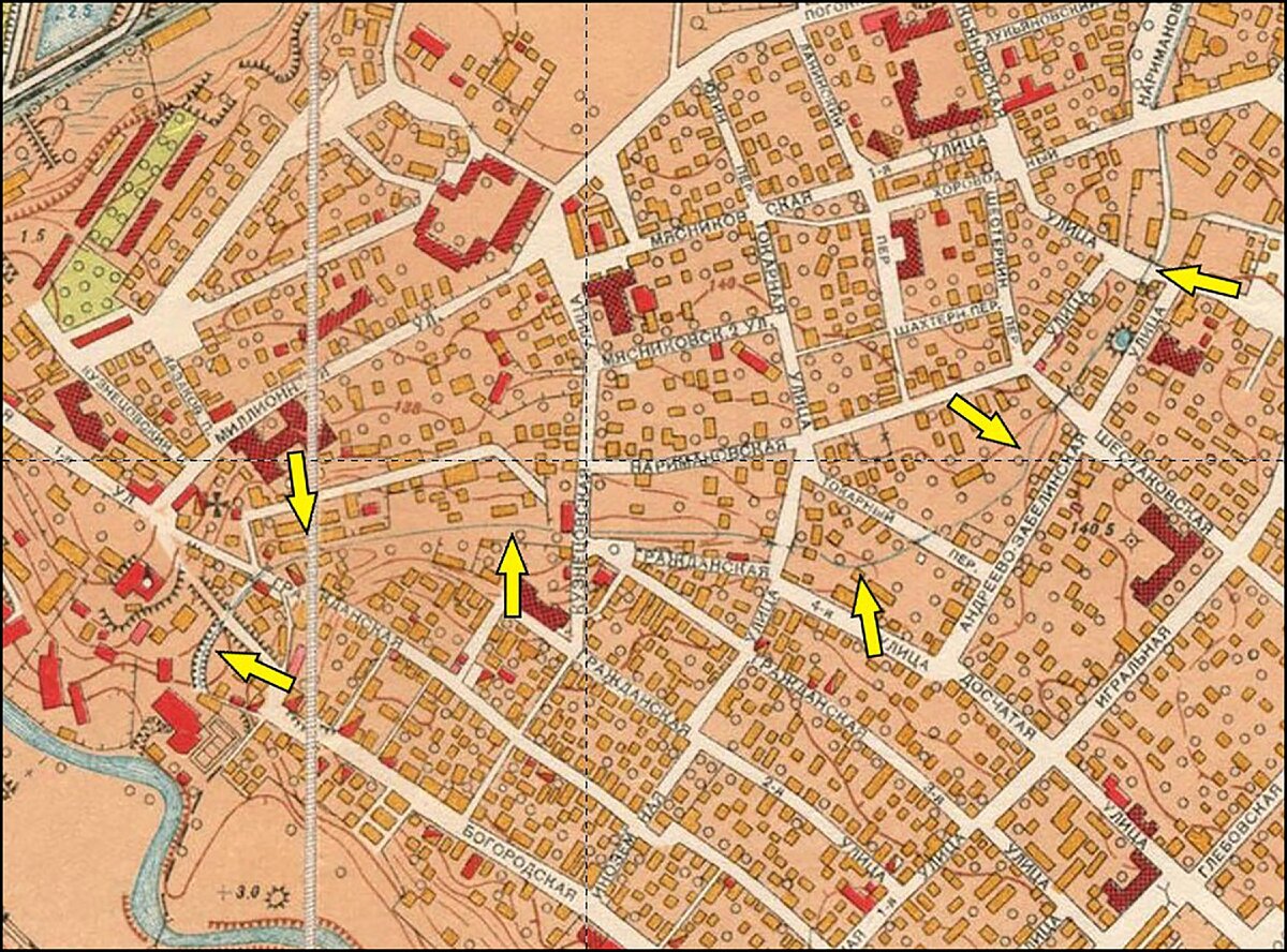 План москвы 1952 года