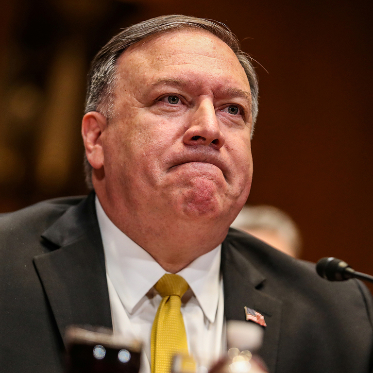 Госсекретарь США Майк Помпео 