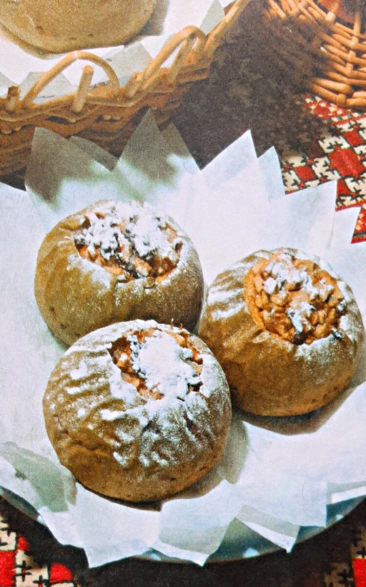  Аппетитные яблоки с творогом