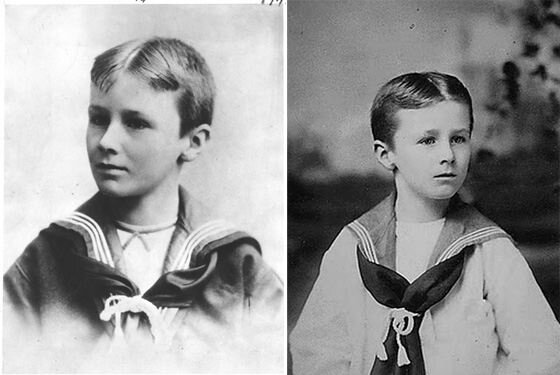 Франклин Рузвельт в детстве