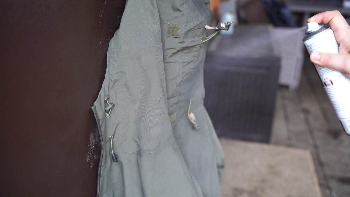 Обработка куртки