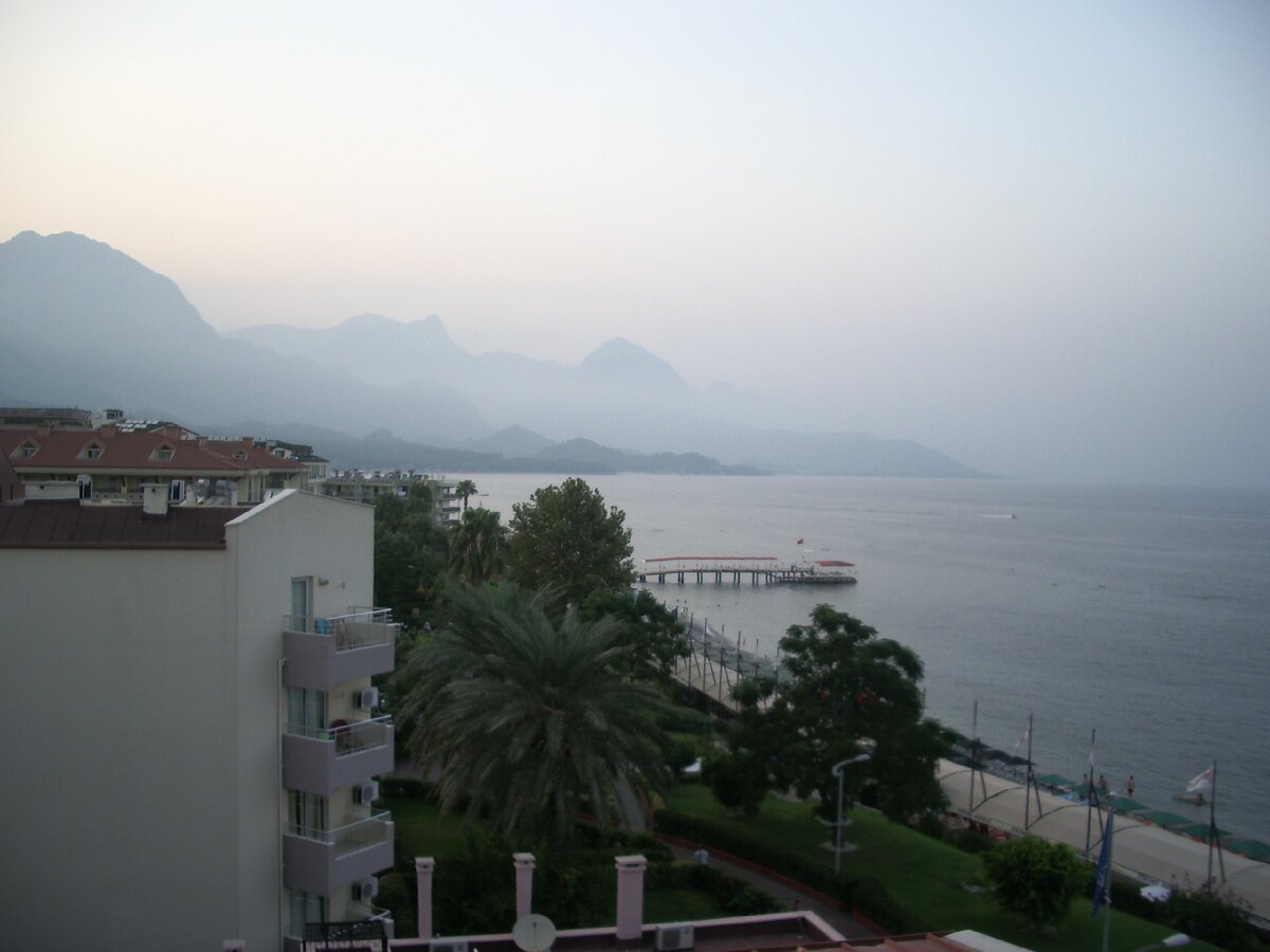 Вид из окна отеля