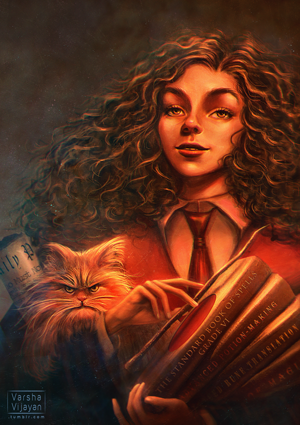 Гермиона Грейнджер. Автор Varsha Vijayan
