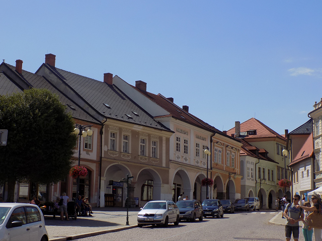 В центре Кутной Горы (фото из личного архива)