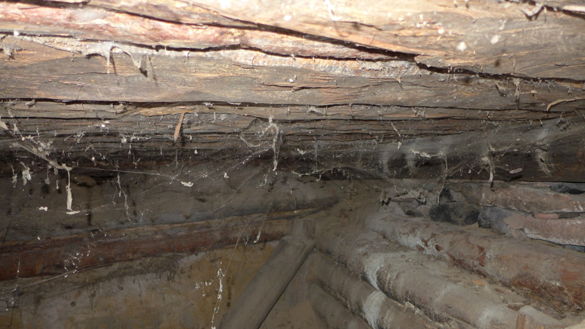 Подпол деревенского дома