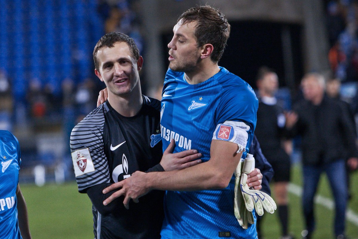 Артём Дзюба и Андрей Лунёв