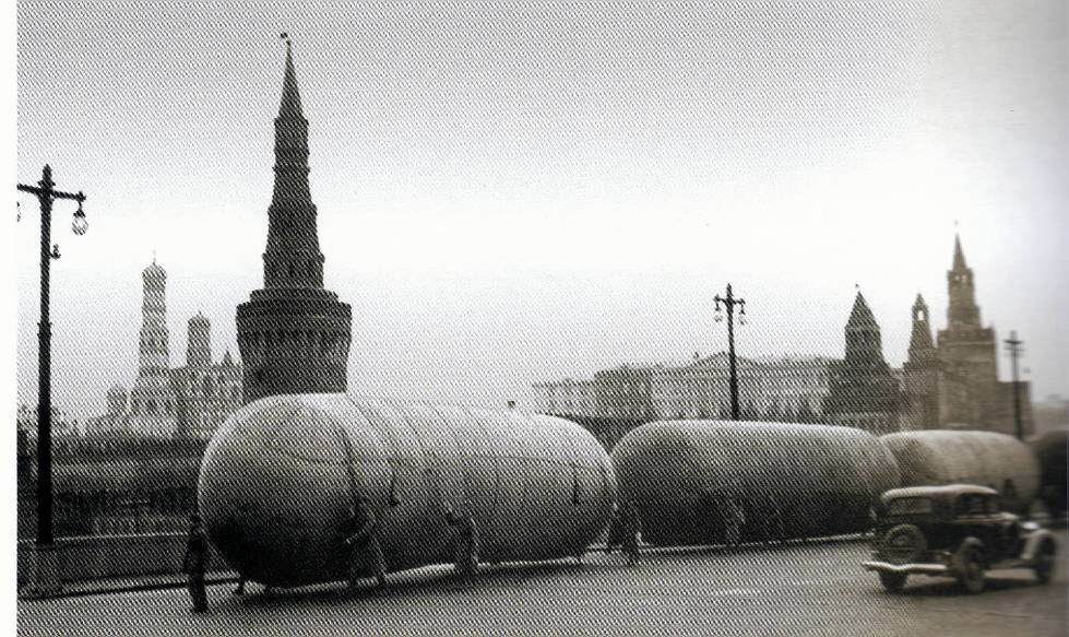 Дирижабли над москвой во время войны