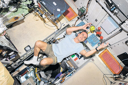 Невесомость на МКС