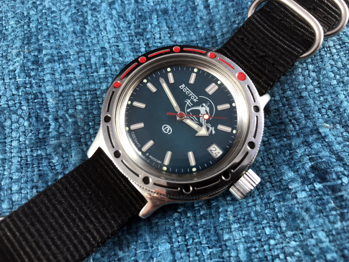 Первые часы в подборке - нестареющая классика от отечественного "Восток"