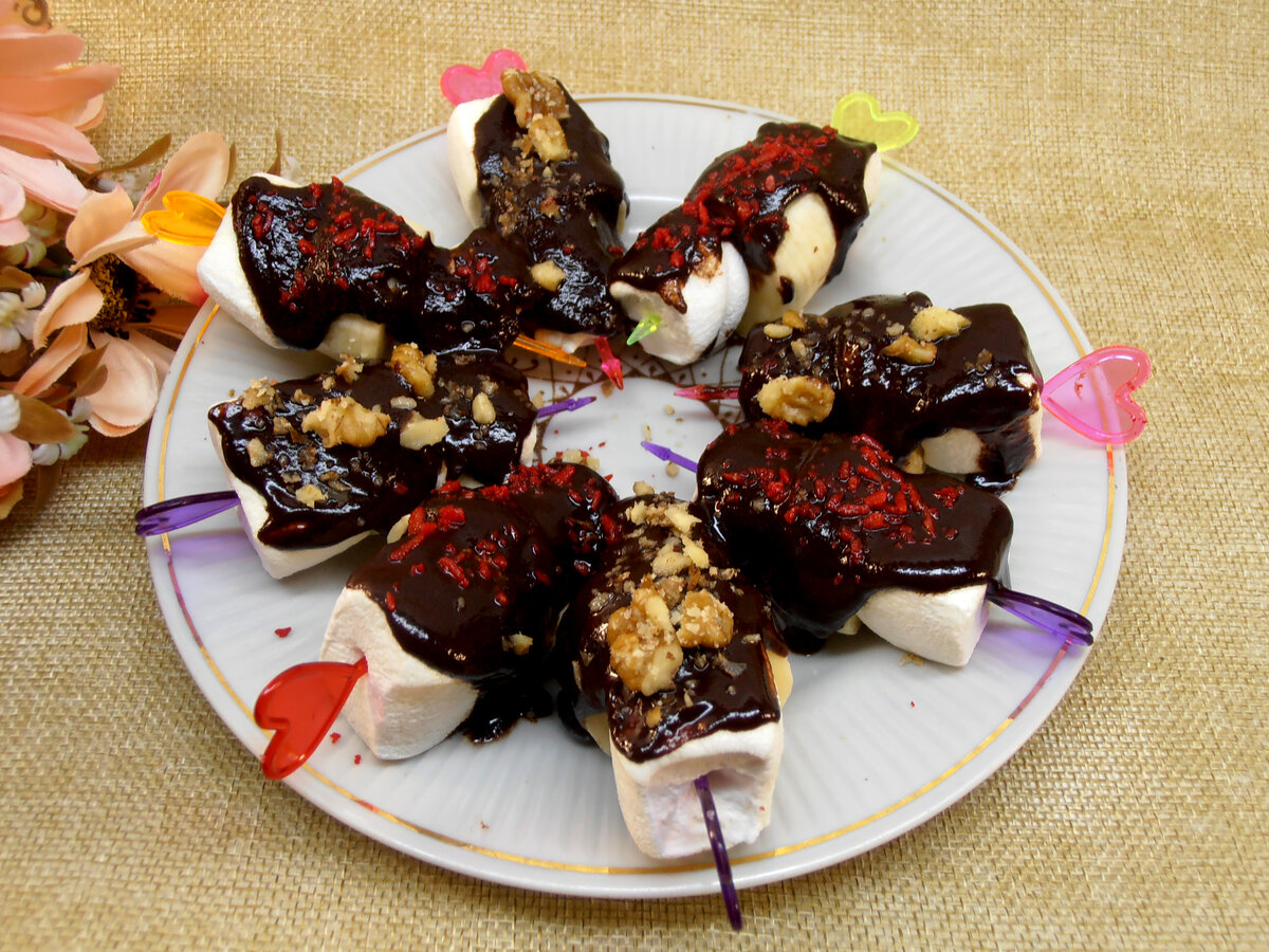 Канапе в шоколаде