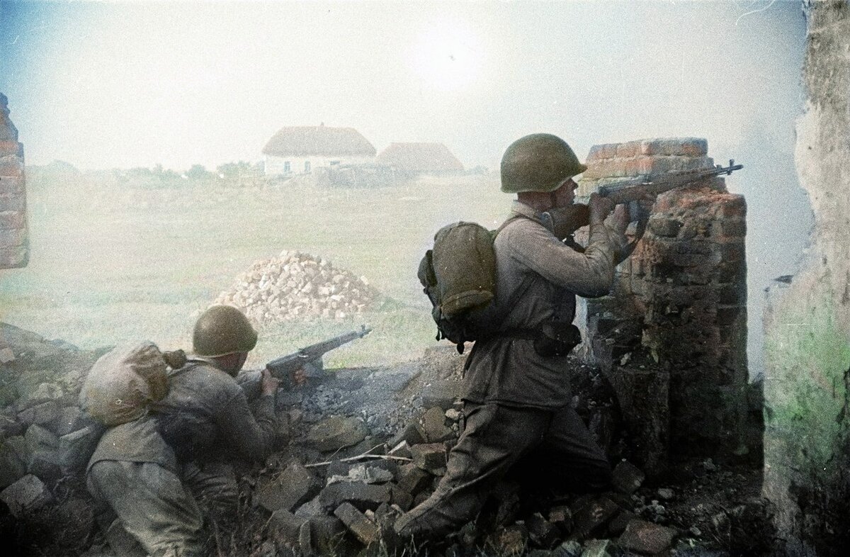 Война 1941 1945 фото и картинки цветные