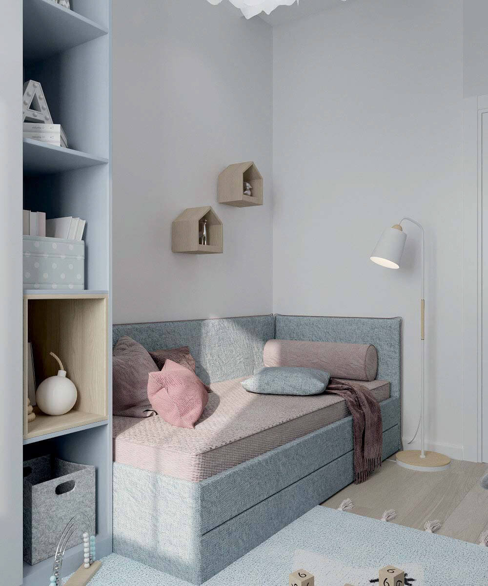 Мягкая кушетка для родителей фото 1