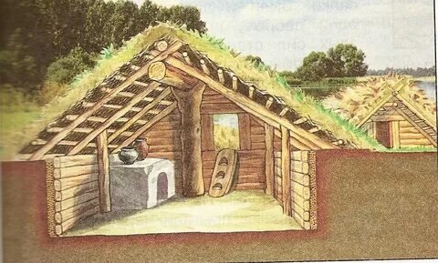 Жилище древних славян