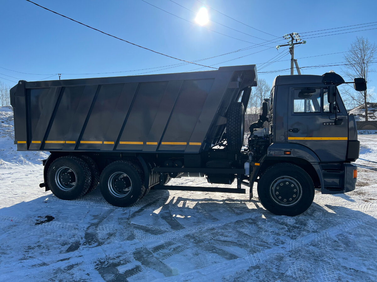 КАМАЗ 6520 после полного капитального ремонта , собран под заказ.