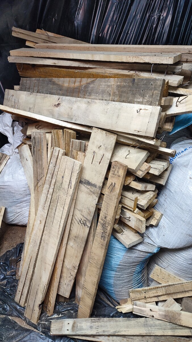 Остатки от паллет