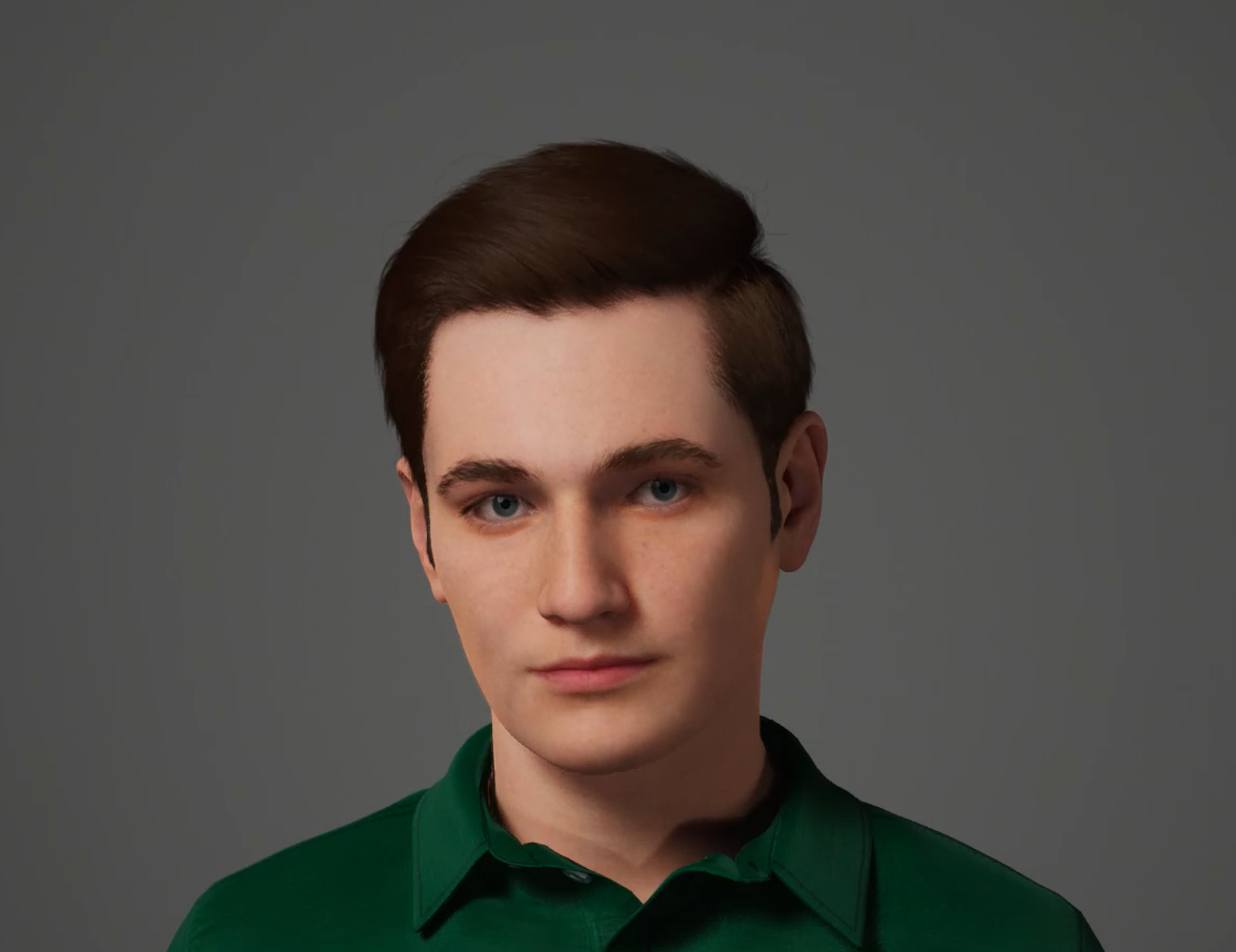 На картинке это типа я, точнее, результат стараний пары часиков по "созданию" себя. Получилось, вроде, красиво, но не идеально точно.