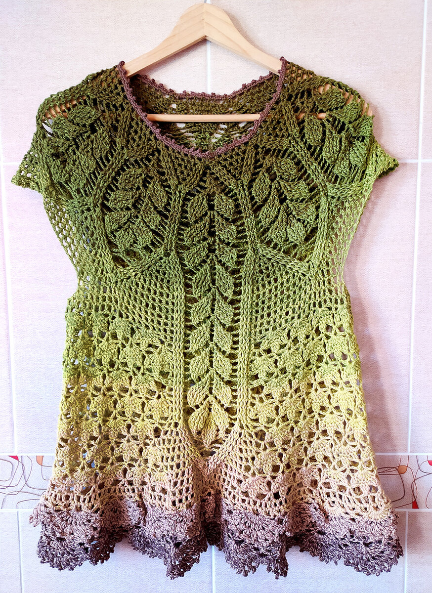 Кофточка крючком