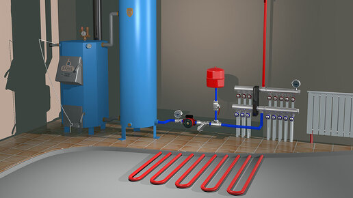 Система отопления оптимальная и эффективная