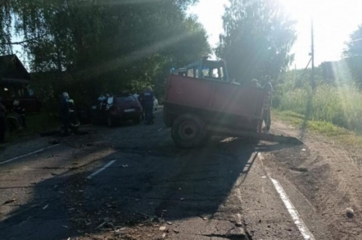    В Максатихе осуждён водитель, по чьей вине в ДТП с трактором погиб человек