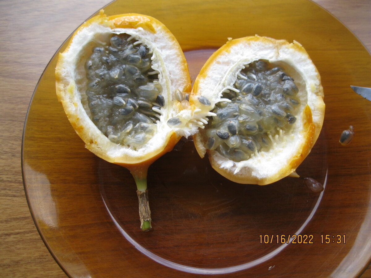 Маракуйя внутри