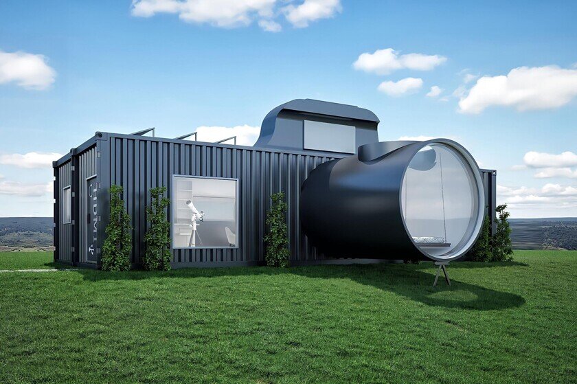    Дом-фотоаппарат. Нажмите на изображение и листайте галерею. Фото: Airbnb