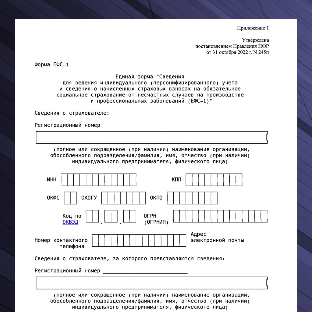 Регистрационный номер страхователя