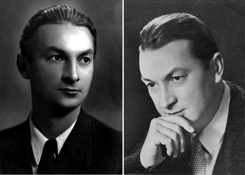 Георгий Вицин в молодости